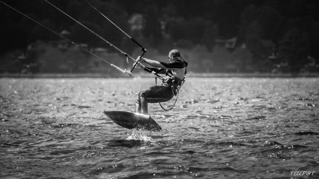 Kite foil lac du Bourget