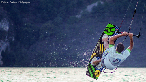 Kitesurf twintip lac du Bourget